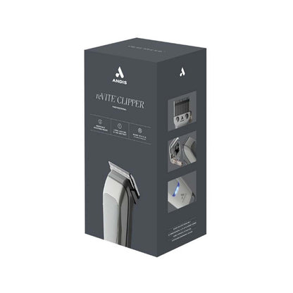 Maquina Cortadora De Cabello Inalambrica Profesional Andis Revite White