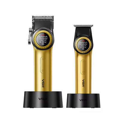 Combo Maquina Y Patillera VGR V001 Y V977 Colores Surtidos