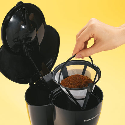 Cafetera 12 Tazas De Filtro Hamilton Beach 49316G
