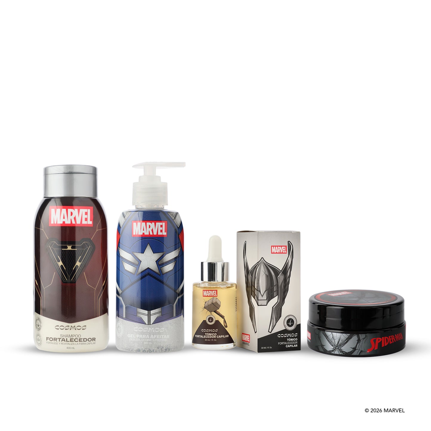 Kit Capilar Marvel Disney Hombre Cera Spider Man