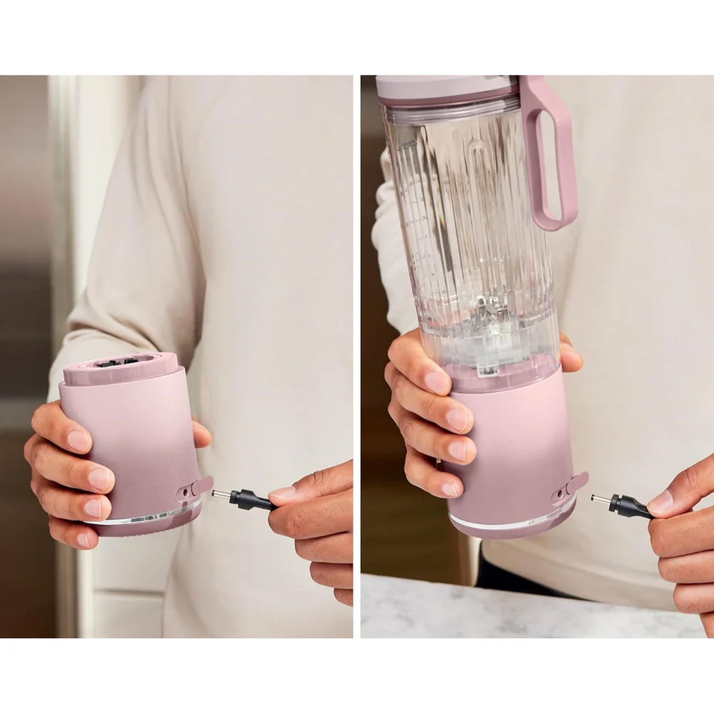 Licuadora Portatil Recargable Ninja Blast BC251PK Rosa