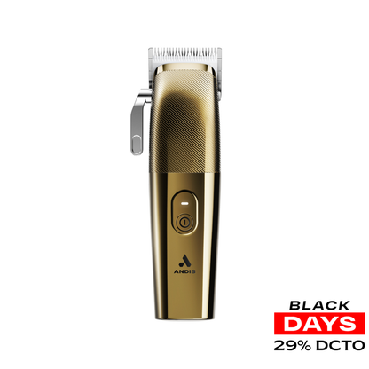 Maquina Inalambrica Profesional Andis Envy ll Dorada