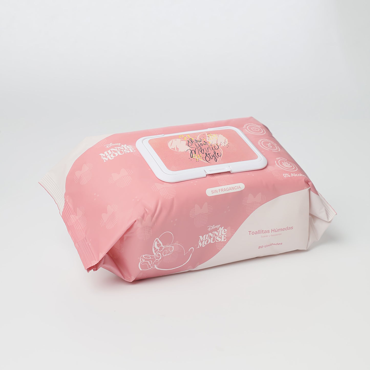 Pack x 12 Pañitos Húmedos Disney Cosmos Minnie Dama