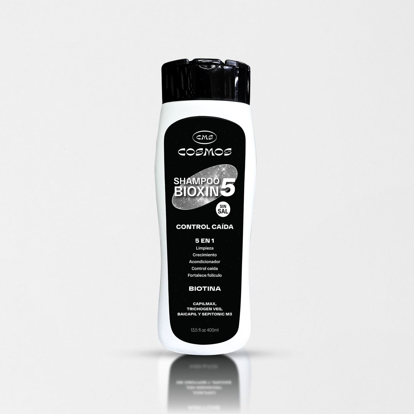 Shampoo Anticaída Masculino CMS Cosmos Bioxin 5